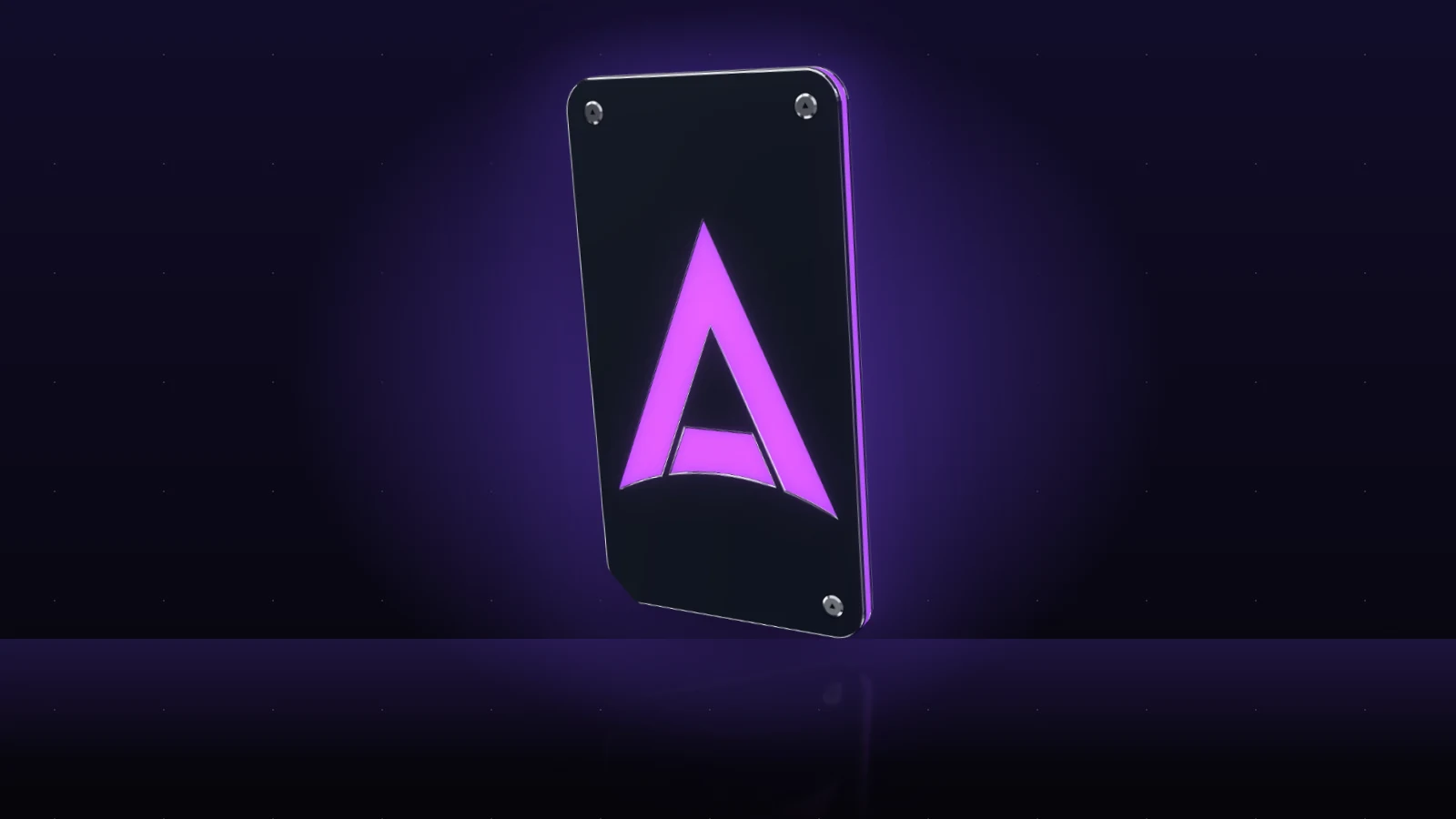 An ARK Shard plaque with the ARKHIVE logo